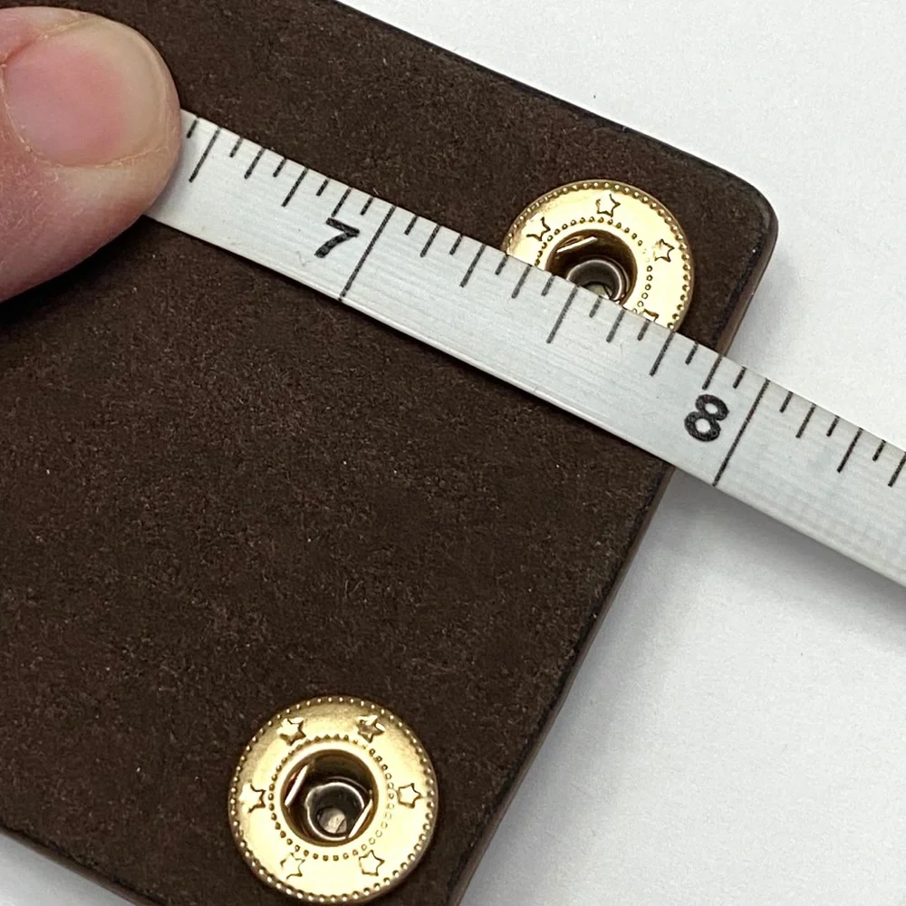 Faux Leather Cuff and Agate Bracelet by I.… - Picture 10 of 10